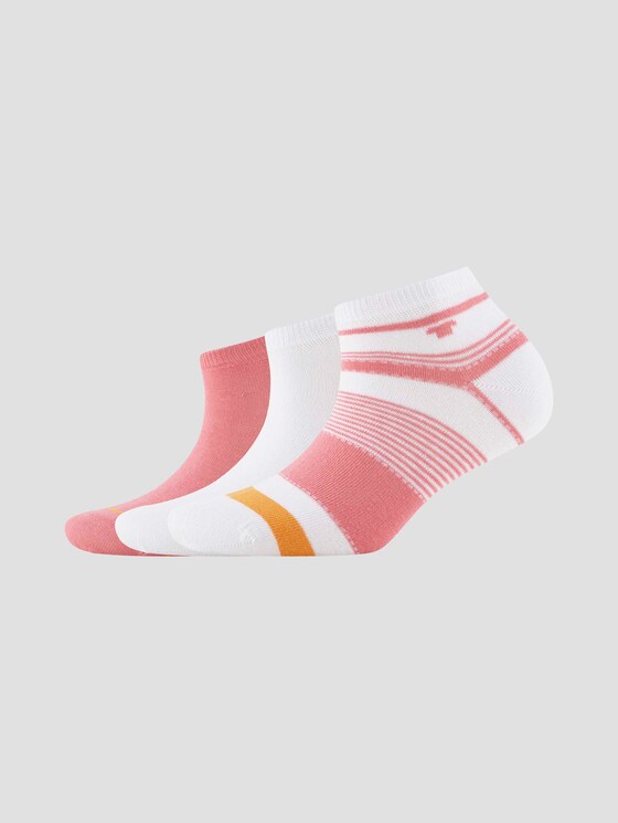 Sneakersocken im Dreierpack - unisex - coral Sneakersocken im Dreierpack - unisex - coral - 7 - TOM TAILOR