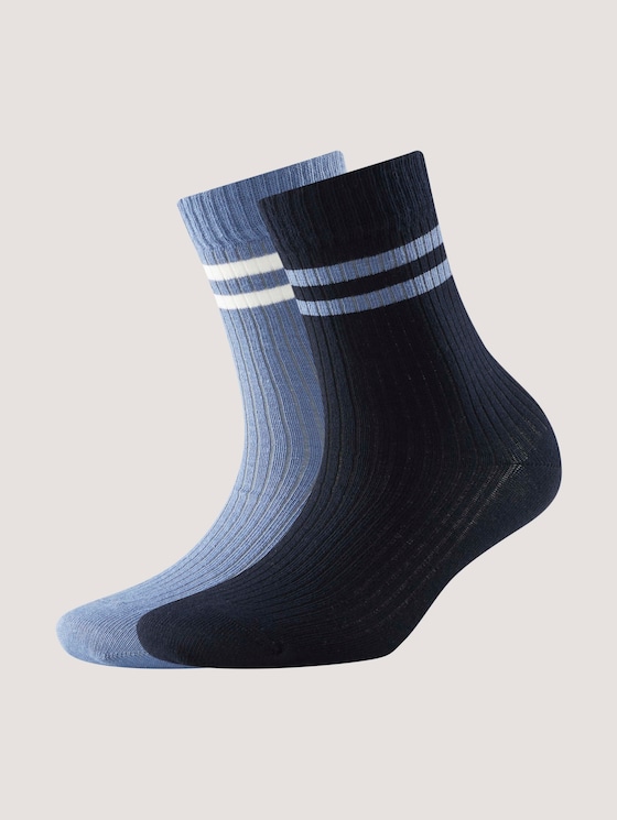 Chaussettes de sport à rayures présentant des couleurs modernes