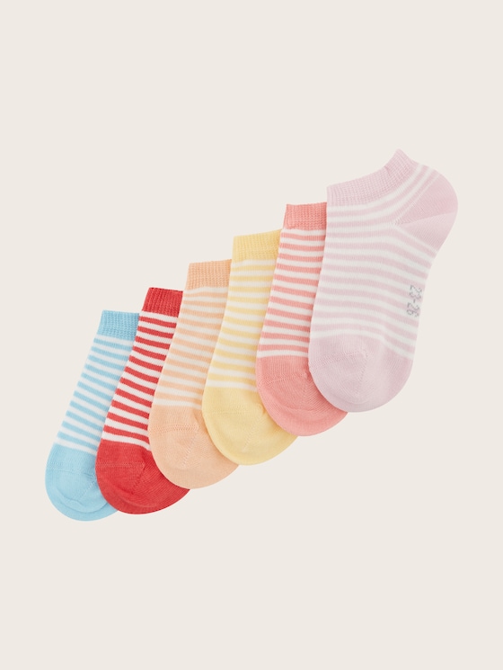 Sneakersocken im 6er-Pack von Unisex, sky blue