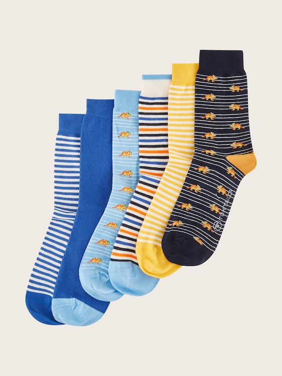 Socken im 5er-Pack von Unisex, marine