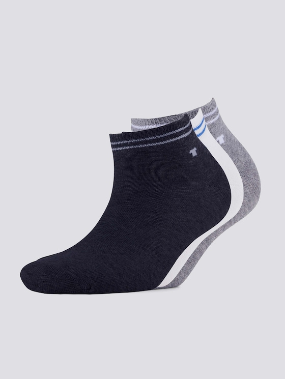 driepak Sneaker sokken - uniseks - ultramarin driepak Sneaker sokken - uniseks - ultramarin - 7 - TOM TAILOR