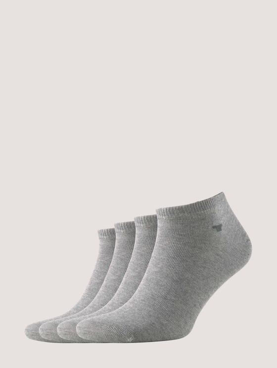 Four-pack sneaker socks