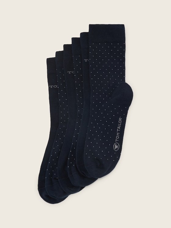 Sokken in een set van 6 door Women, dark navy