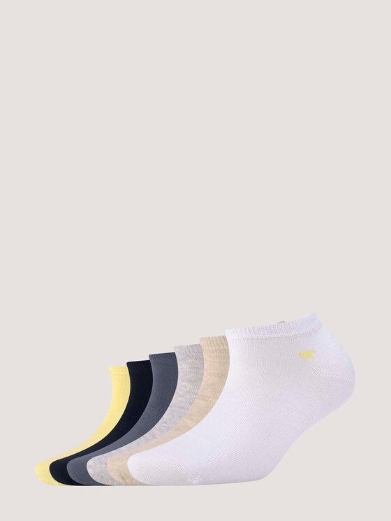 Sneakersocken im Sechserpack - Frauen - yellow cream Sneakersocken im Sechserpack - Frauen - yellow cream - 15 - TOM TAILOR