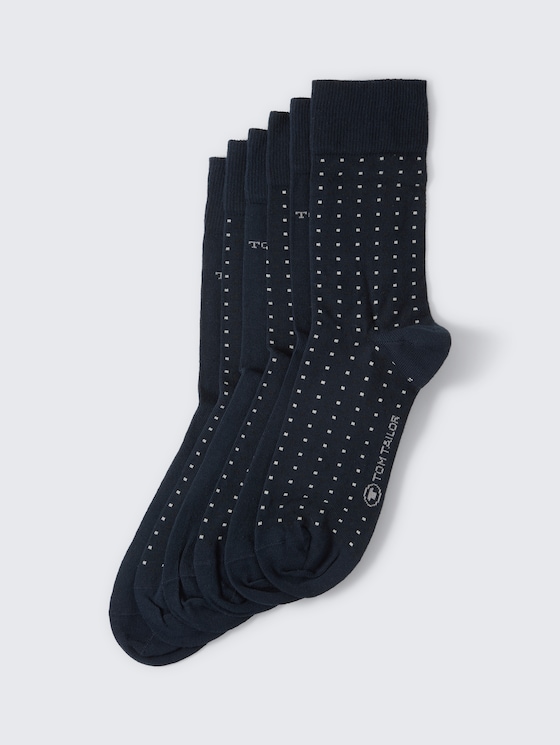 Socken im 6er-Pack von Men, dark navy
