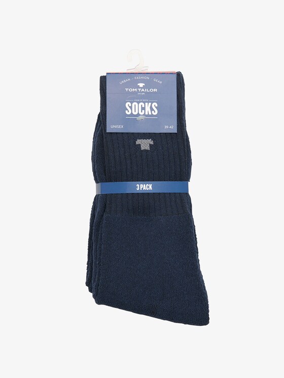 Tennis-Socken im Dreierpack - Männer - dark navy Tennis-Socken im Dreierpack - Männer - dark navy - 15 - TOM TAILOR