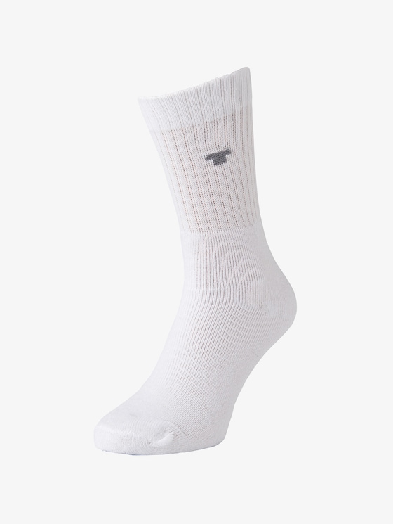 Tennis-Socken im Dreierpack - Männer - white Tennis-Socken im Dreierpack - Männer - white - 1 - TOM TAILOR