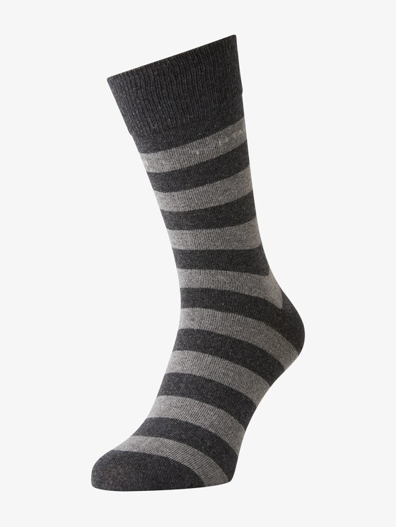 Socken im Doppelpack - Männer - anthracite melange Socken im Doppelpack - Männer - anthracite melange - 1 - TOM TAILOR