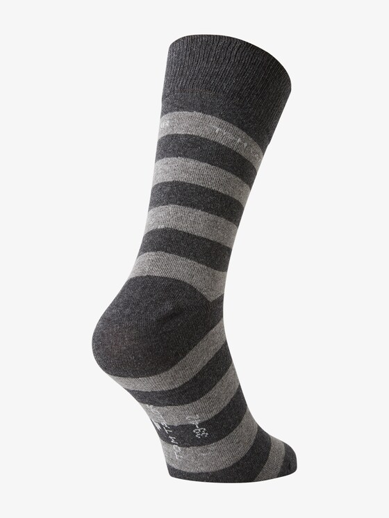 Socken im Doppelpack - Männer - anthracite melange Socken im Doppelpack - Männer - anthracite melange - 3 - TOM TAILOR