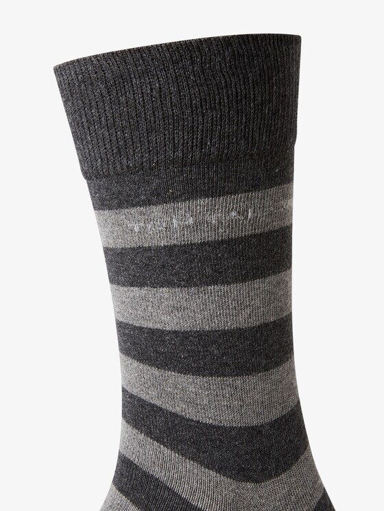 Socken im Doppelpack - Männer - anthracite melange Socken im Doppelpack - Männer - anthracite melange - 9 - TOM TAILOR