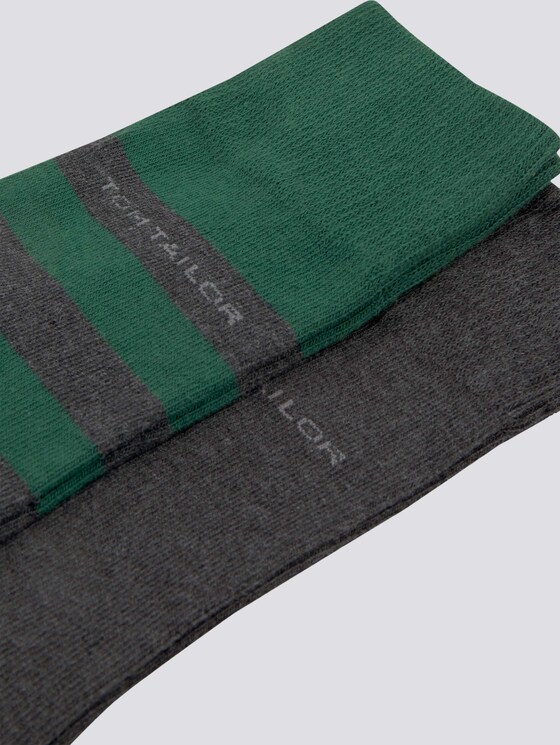 Socken im Doppelpack - Männer - dark green Socken im Doppelpack - Männer - dark green - 9 - TOM TAILOR
