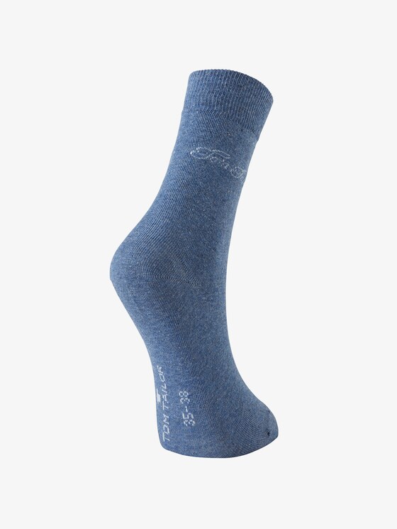 sokken per twee paar verpakt - Vrouwen - light denim melange sokken per twee paar verpakt - Vrouwen - light denim melange - 8 - TOM TAILOR