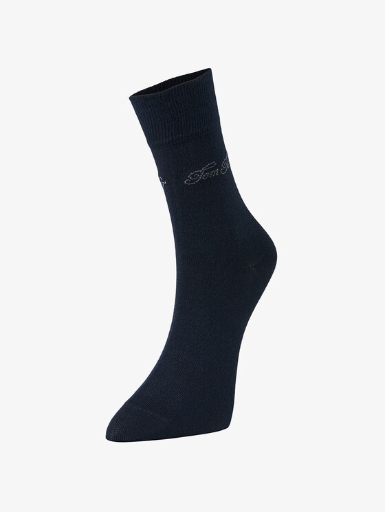 Socken im Doppelpack - Frauen - dark navy Socken im Doppelpack - Frauen - dark navy - 1 - TOM TAILOR