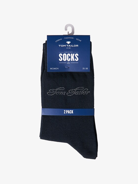 Socken im Doppelpack - Frauen - dark navy Socken im Doppelpack - Frauen - dark navy - 15 - TOM TAILOR