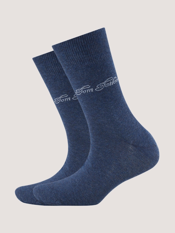 Socken im Doppelpack - Frauen - indigo blue melange Socken im Doppelpack - Frauen - indigo blue melange - 7 - TOM TAILOR