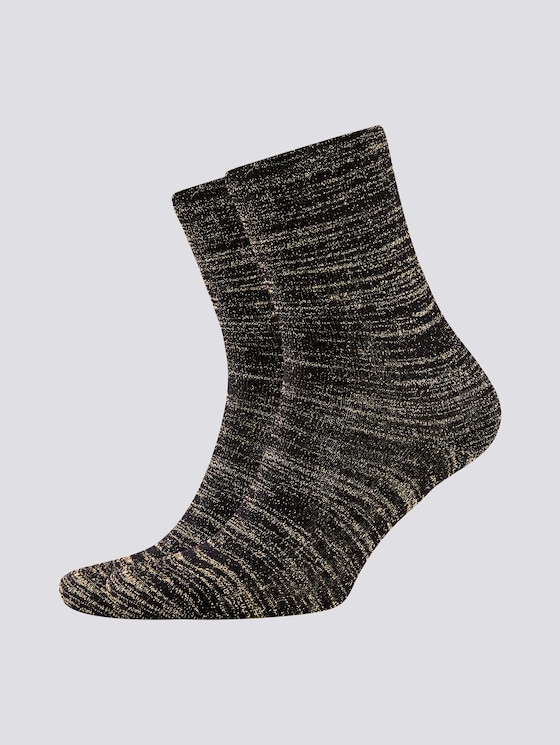 Glitzerfaden Socken im Zweierpack - Frauen - black Glitzerfaden Socken im Zweierpack - Frauen - black - 7 - TOM TAILOR