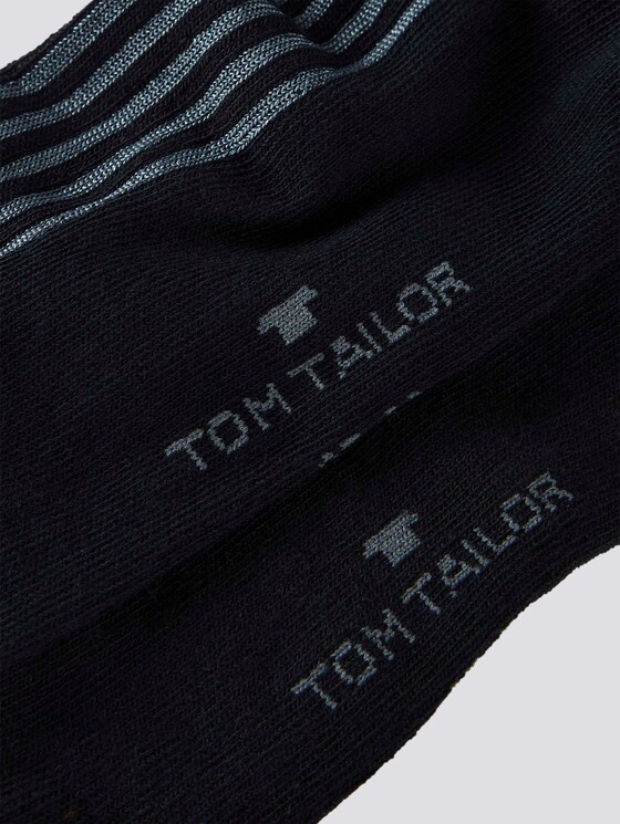 Socken mit Glanzstreifen im Zweierpack - Frauen - black Socken mit Glanzstreifen im Zweierpack - Frauen - black - 9 - TOM TAILOR