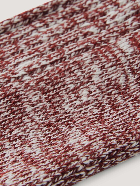 Textured socks in a mouline design - Women - port Textured socks in a mouline design - Women - port - 9 - TOM TAILOR