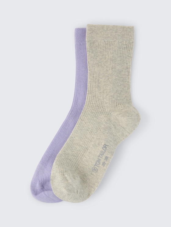 Socken im 2er-Pack von Women, light grey melange