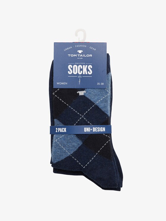 Socken im Doppelpack - Frauen - indigo melange Socken im Doppelpack - Frauen - indigo melange - 15 - TOM TAILOR