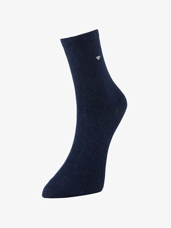 Socken im Doppelpack - Frauen - indigo melange Socken im Doppelpack - Frauen - indigo melange - 2 - TOM TAILOR