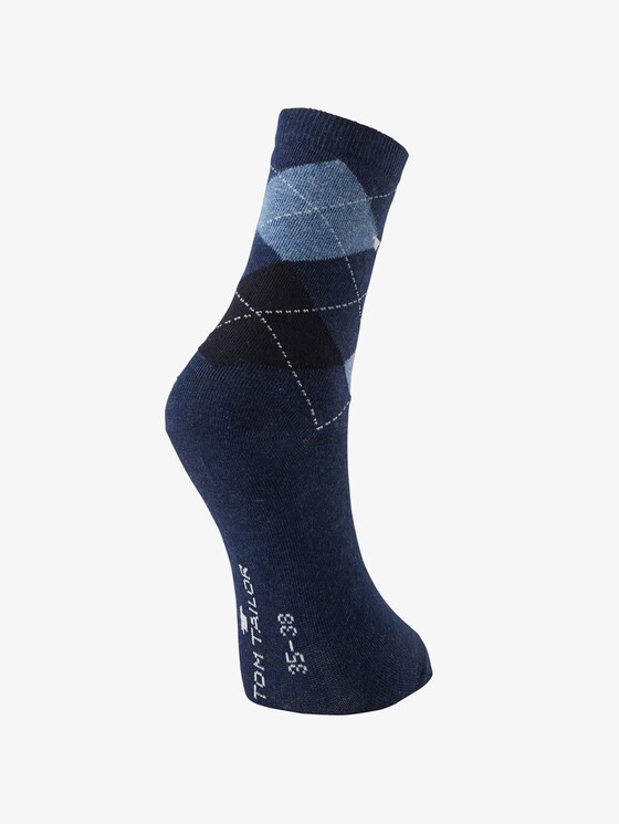 Socken im Doppelpack - Frauen - indigo melange Socken im Doppelpack - Frauen - indigo melange - 8 - TOM TAILOR