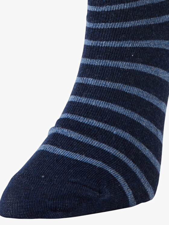 Women's socks twin pack stripes port - Women - indigo melange Women's socks twin pack stripes port - Women - indigo melange - 10 - TOM TAILOR