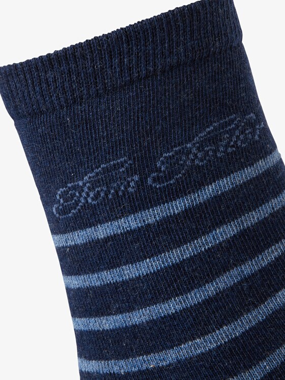 2er Pack Socken mit Logo-Schrift