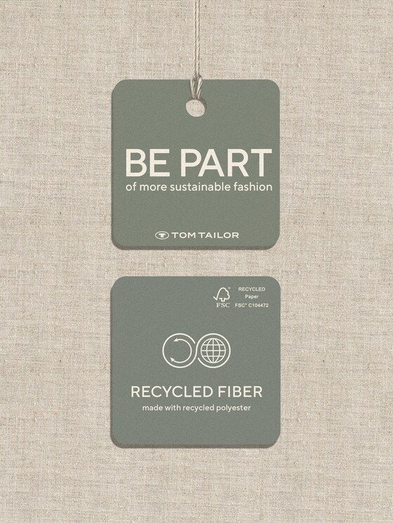 Weiter Funktionsparka mit recyceltem Polyester - Frauen - Sky Captain Blue Weiter Funktionsparka mit recyceltem Polyester - Frauen - Sky Captain Blue - HangTag - TOM TAILOR Denim
