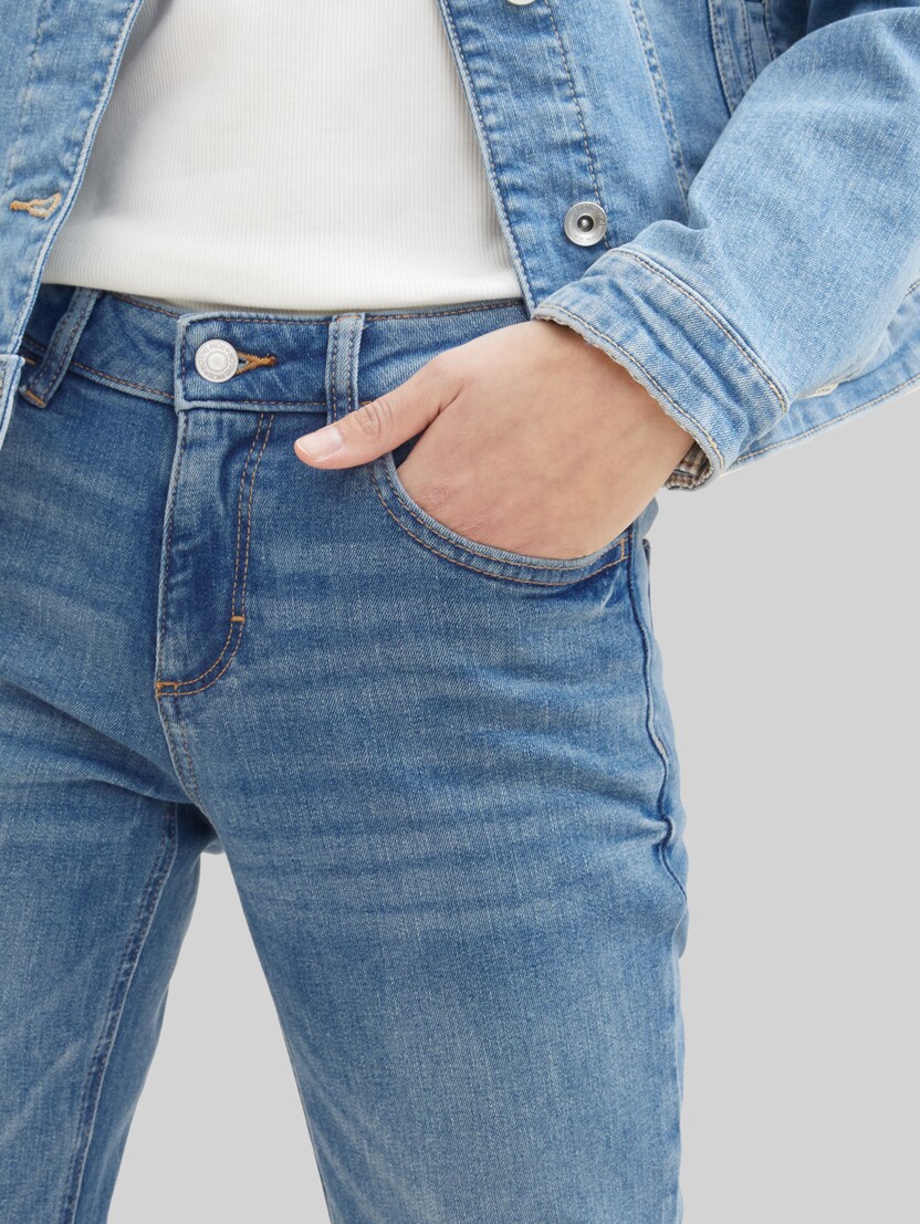 TOMMY TAILOR Alexa Straight Jeans Für Damen – Nachhaltige Denim-Hose In Dark Stone Wash