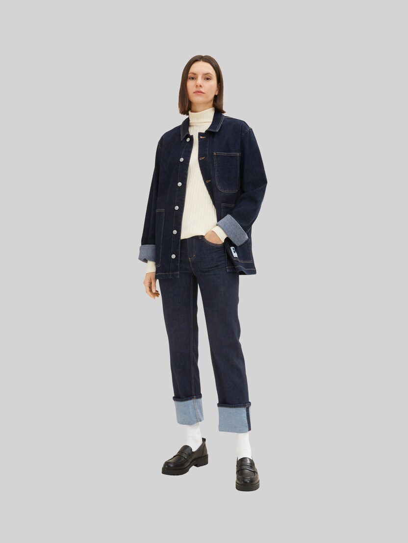 TOM TAILOR Jeans Alexa Straight Donna – 10115-Clean Rinsed Blue Denim, 31W X 32L, Vestibilità Dritta