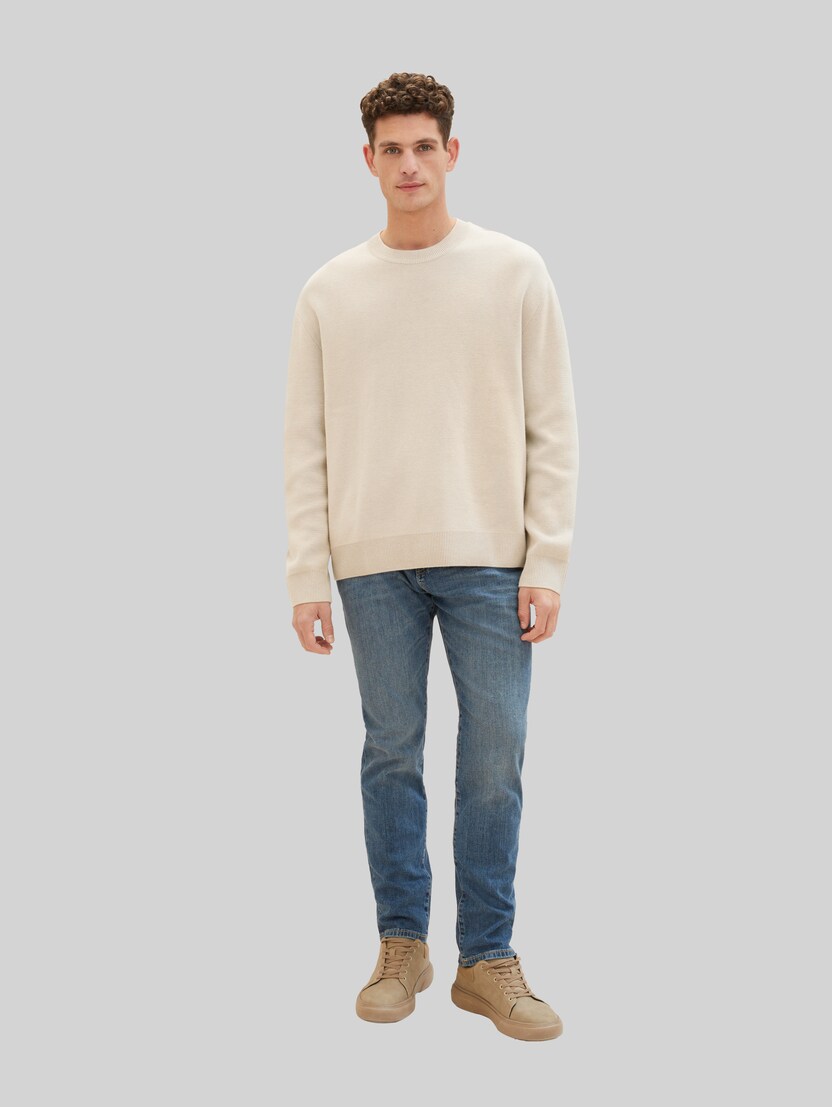 TOM TAILOR Herren Josh Slim Jeans – TENCEL™ Denim Mit Stretch, Regular Slim Fit, Nachhaltig