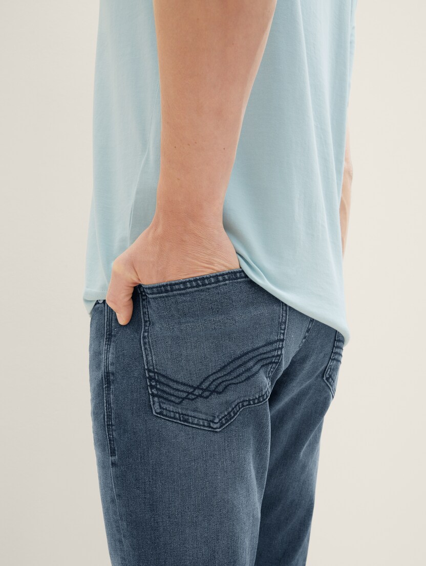 TOM TAILOR Herren Josh Jeans Regular Slim - Mit Stretch Comfort