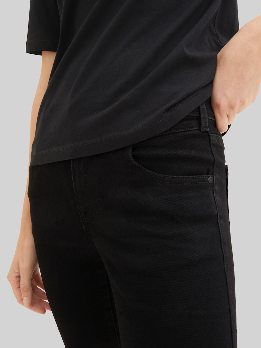 TOM TAILOR Damen Top Mit Muster - Regular Fit Aus Polyester-Viskose