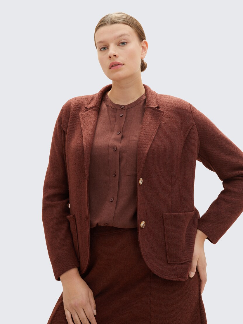 TOM TAILOR für Frauen Blazer & Sakko Blazer mit Strukturstoff