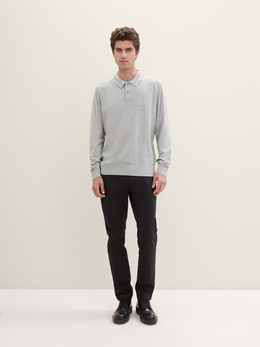 LMC KNIT LONG SLV POLO SHIRT multi - メルカリ