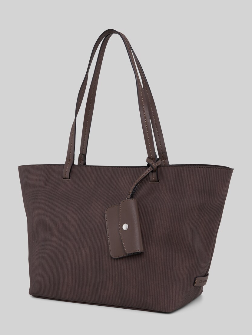 TOM TAILOR Damen Shopper Patti – Wassserabweisend, 37x29,5 Cm, Mit Reißverschluss & Praktischen Fächern | Querformat-Tasche Für Jeden Tag