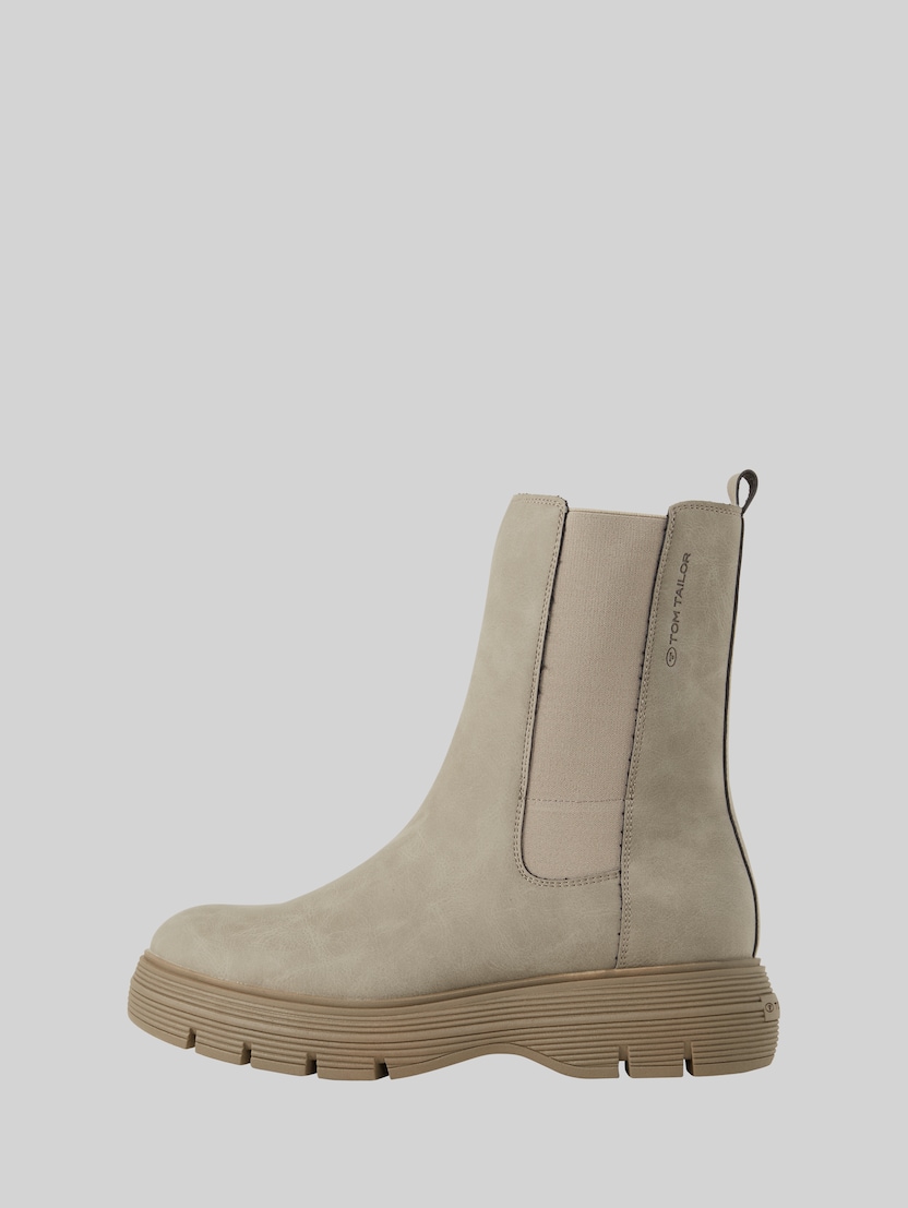 Tom Tailor dámske štýlové tenisky - béžové-9590370008-CREAM