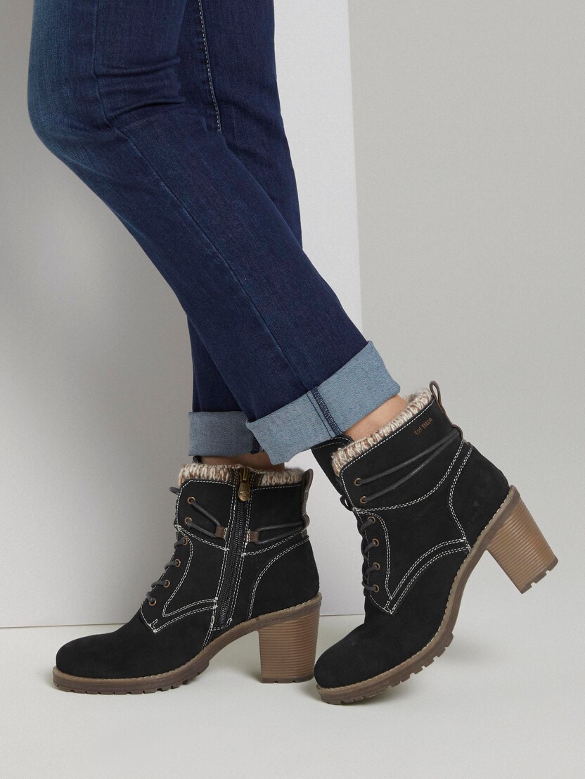 tom tailor ankle boots navy