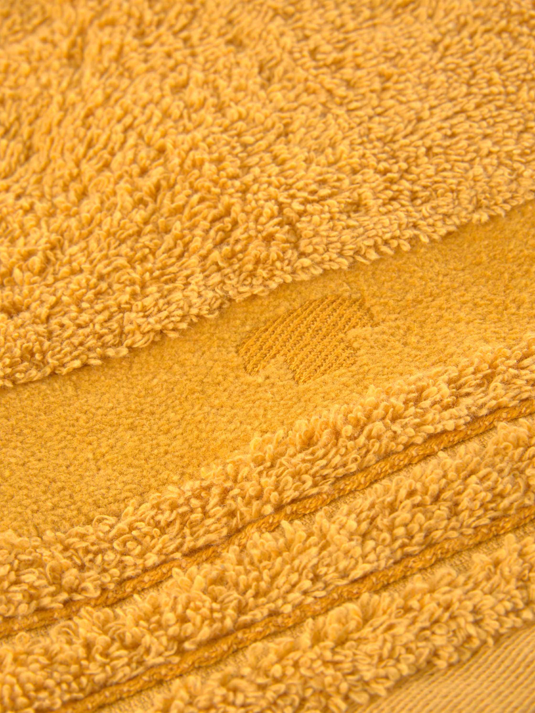 Kleine washandschoen - mustard