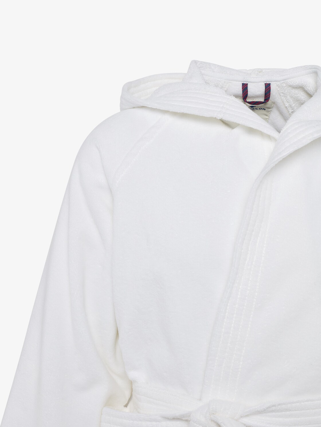 Badjas met capuchon - white