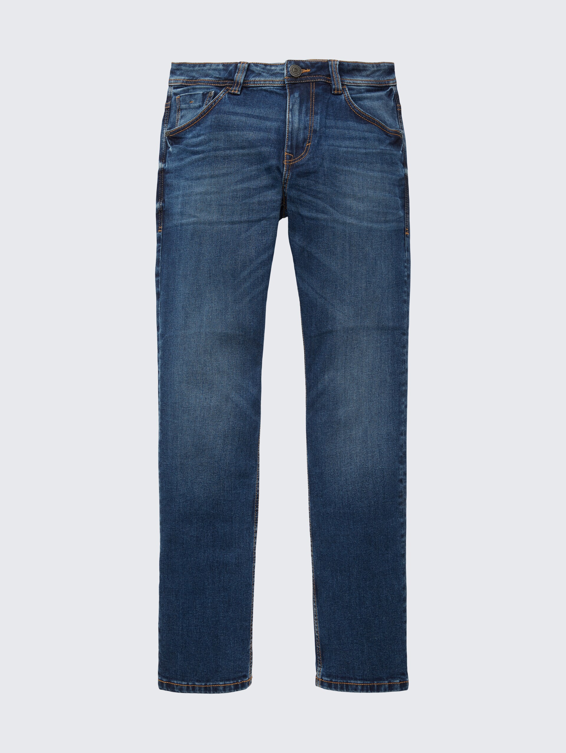 TTMARVIN STRAIGHT Jeans - Used Mid Stone Blue Denim