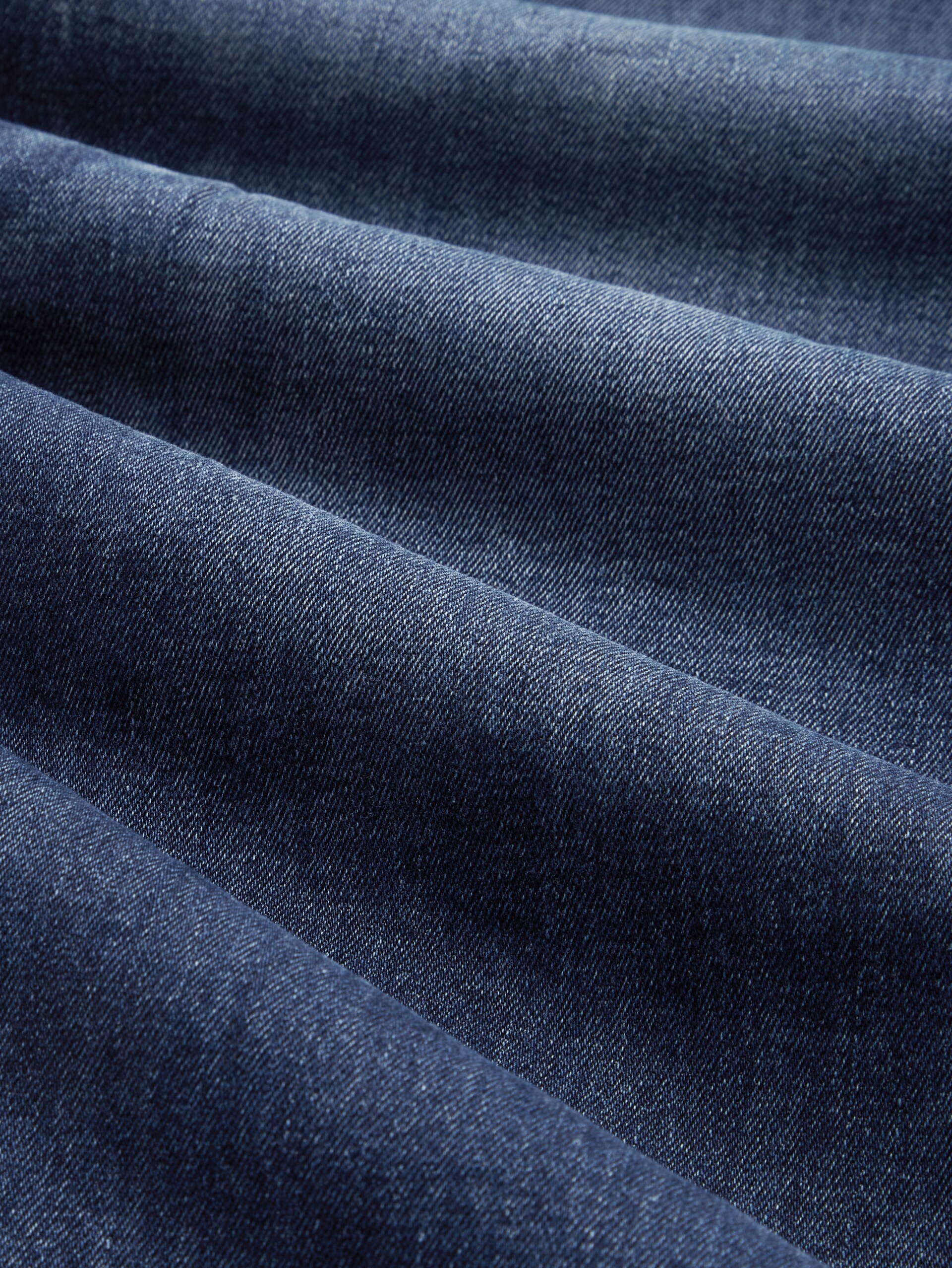 TTMARVIN STRAIGHT Jeans - Used Mid Stone Blue Denim - Material view