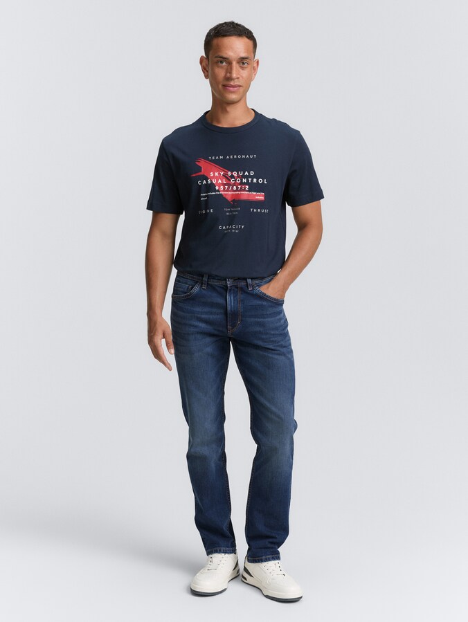 TTJOSH REGULAR SLIM Jeans von Men, mid stone wash denim