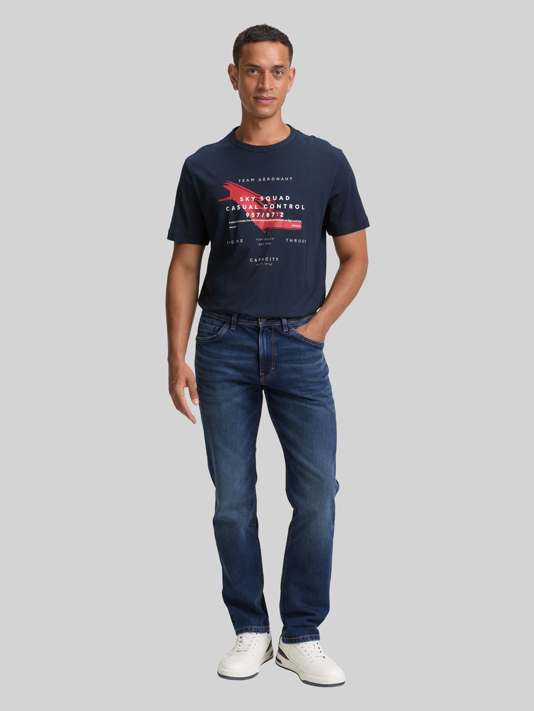 TOM TAILOR Jeans Uomo Josh Regular Slim – Cotone Morbido – Vestibilità Regolare