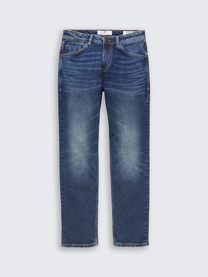 TTJOSH REGULAR SLIM jeans by Men, mid stone wash denim