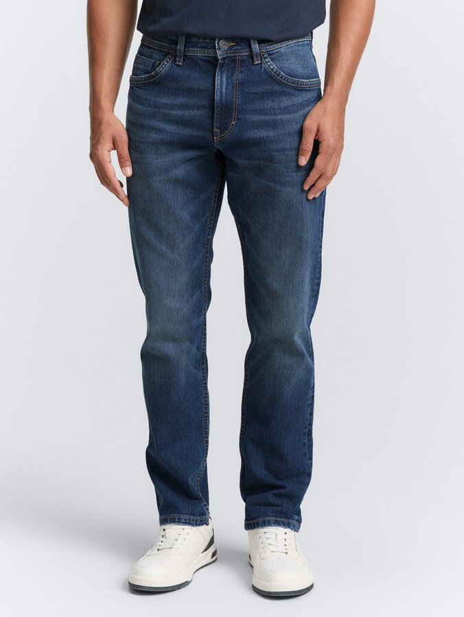 TTJOSH REGULAR SLIM jeans by Men, mid stone wash denim