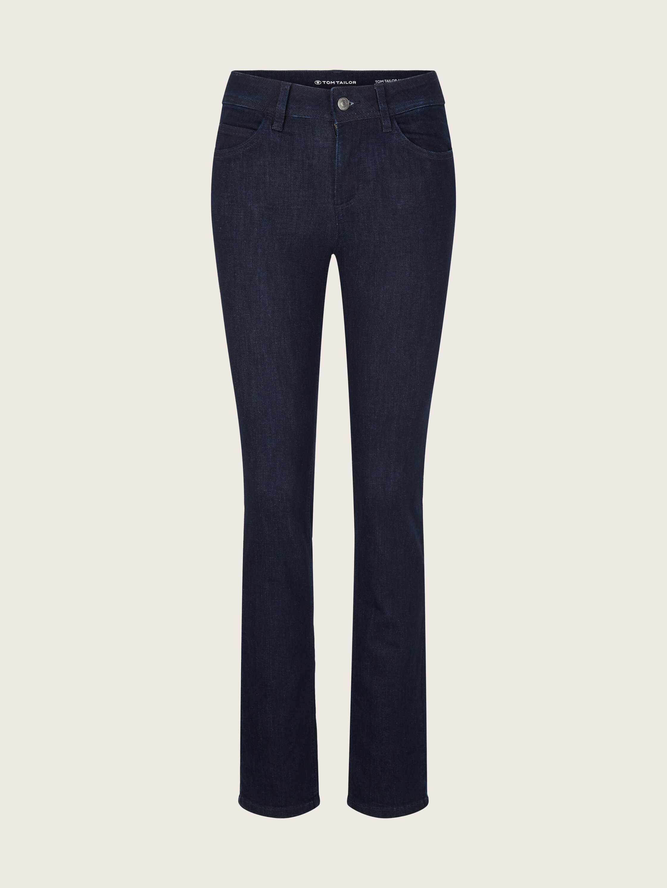 TTALEXA STRAIGHT Jeans - Clean Rinsed Blue Denim - Vorder-Produkt-Ansicht