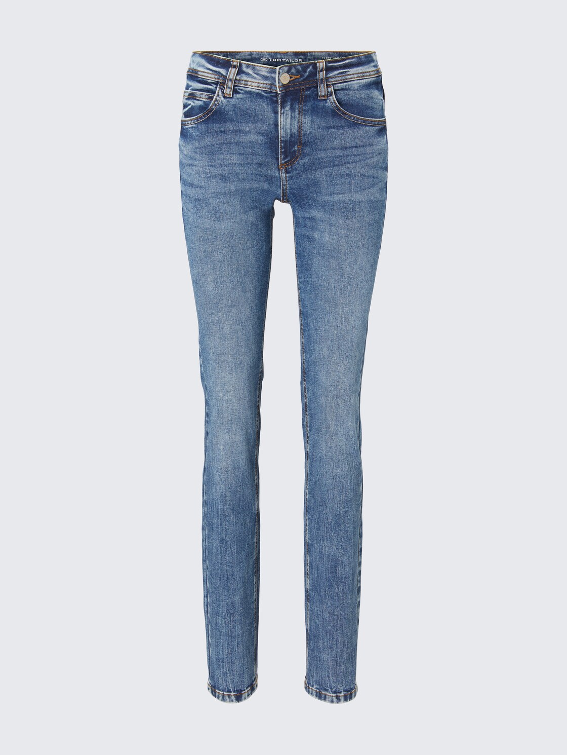 TTALEXA STRAIGHT Jeans - random bleached  blue denim - Vorder-Produkt-Ansicht