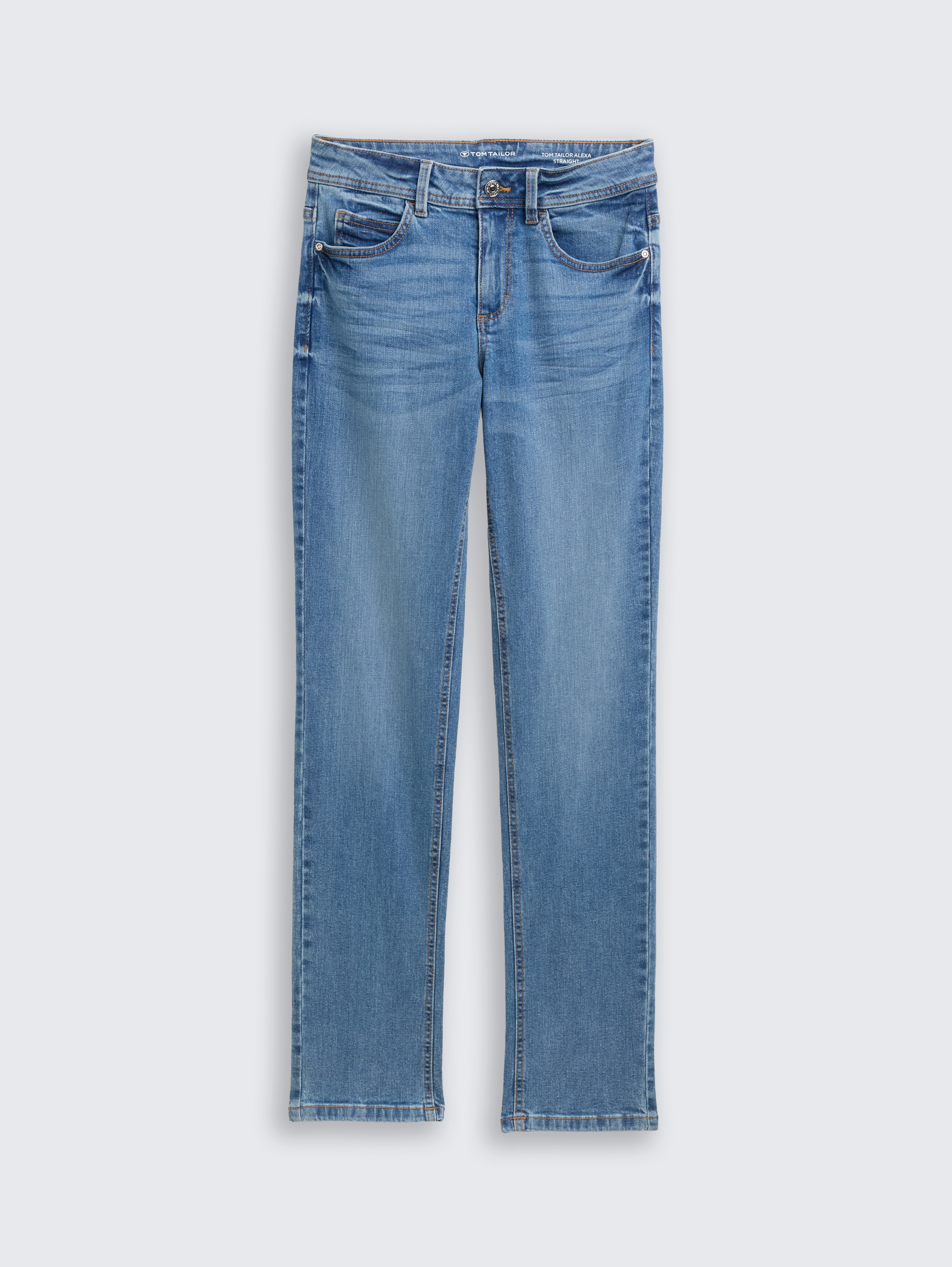 韓国商品/THREETIMES Alexa raw jeans threetimes] Alexa raw jeans (ice blue) 正規品 韓国ブランド